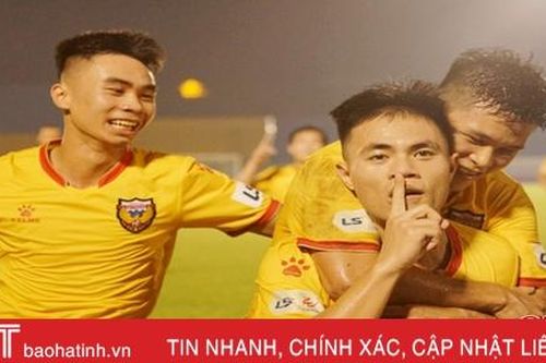 Hồng Lĩnh Hà Tĩnh chia điểm với đội chủ sân Bình Dương