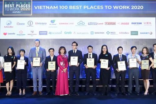 Nam Long top 100 nơi làm việc tốt nhất Việt Nam 2020
