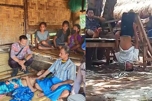 Sống chung với bạn gái, chàng trai bị phạt treo ngược đến nhập viện