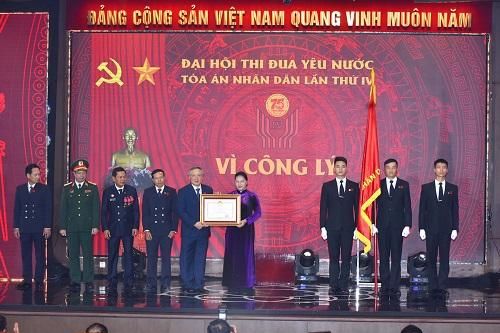 Tự hào và phát huy truyền thống 75 năm xây dựng, phát triển của hệ thống TAND