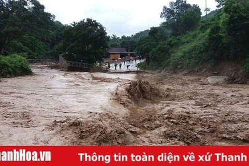 Cảnh báo lũ trên sông Yên, tỉnh Thanh Hóa