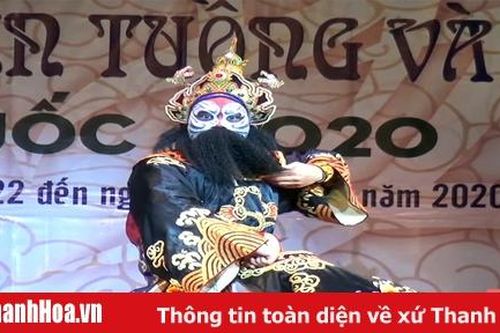Nghệ sỹ Thanh Hóa giành giải cao tại Cuộc thi Tài năng trẻ diễn viên Tuồng và Dân ca kịch toàn quốc