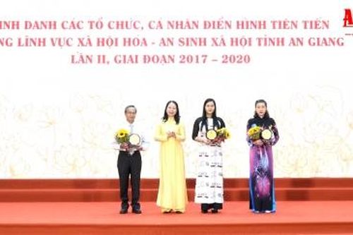An Giang vinh danh 330 tổ chức, cá nhân có nhiều đóng góp trong lĩnh vực xã hội hóa và an sinh xã hội