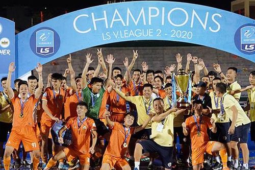 Bình Định lên hạng V-League sau 12 năm chờ đợi