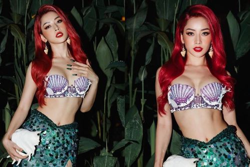 Sao Việt hóa trang mùa Halloween: Chi Pu làm nàng tiên cá nóng bỏng nhất đại dương