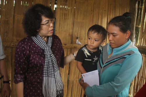 Ủy ban MTTQ Việt Nam TPHCM hỗ trợ người dân Quảng Ngãi bị thiệt hại sau bão số 9