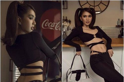 Diện mẫu quần 'hư', Ngọc Trinh hở bạo suýt lộ vòng ba