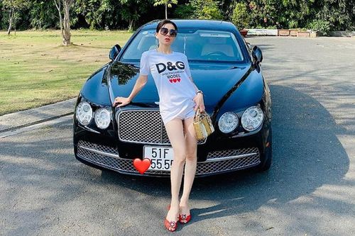 'Soi' Bentley Flying Spur biển biển khủng, tiền tỷ của Lệ Quyên