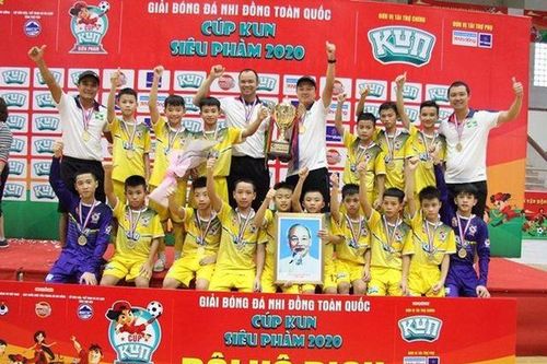 Sông Lam Nghệ An lần thứ 4 liên tiếp vô địch U11 toàn quốc
