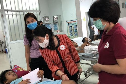 Hỗ trợ gần 2,6 tỷ đồng cứu trợ khẩn cấp các gia đình bị thiệt hại do bão số 9