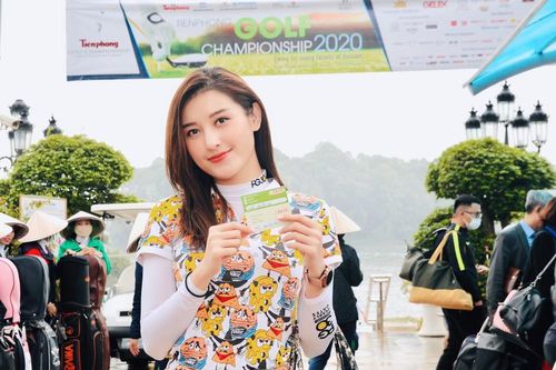 Á hậu Huyền My: Hồi hộp đến mất ngủ trước khi thi đấu tại Tiền Phong Golf Championship