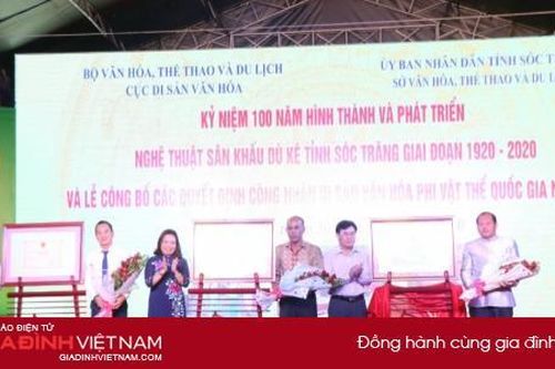 Sóc Trăng kỷ niệm 100 năm hình thành và phát triển Nghệ thuật sân khấu Dù Kê