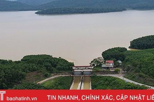 Hồ Kẻ Gỗ tăng lưu lượng xả tràn lên 100 - 300m3/s từ 6 giờ sáng nay