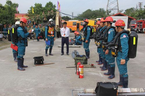 TKV: Hội thao Kỹ thuật cấp cứu mỏ chuyên nghiệp năm 2020 thành công tốt đẹp