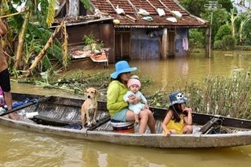 Triển lãm ảnh 'Hướng về miền Trung'