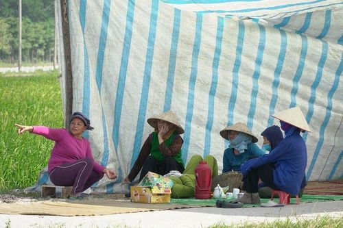 Toàn cảnh buổi đối thoại của người dân Nam Sơn với lãnh đạo Hà Nội