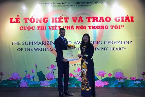 Cảm nhận dung dị về Hà Nội của một thanh niên Palestine