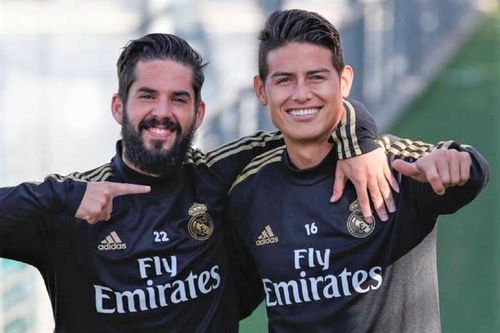 Isco có thể theo chân James đến Everton