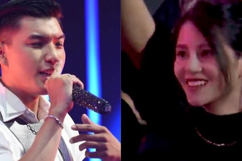 Bạn gái tới trường quay King of Rap cổ vũ Hieuthuhai?