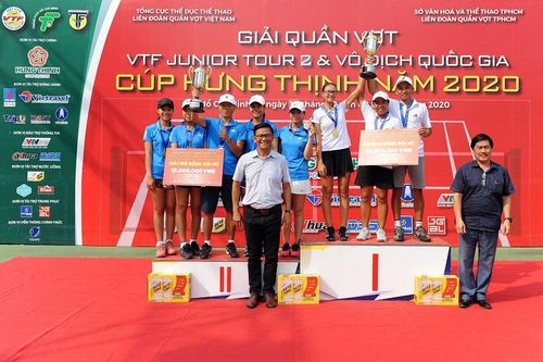 Nam Hải Đăng 1, nữ Quân đội vô địch đồng đội giải quần vợt VĐQG