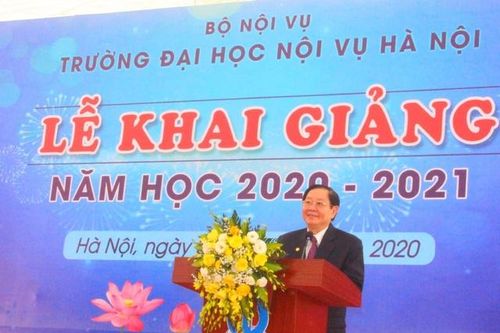 Trường Đại học Nội vụ Hà Nội khai giảng năm học mới