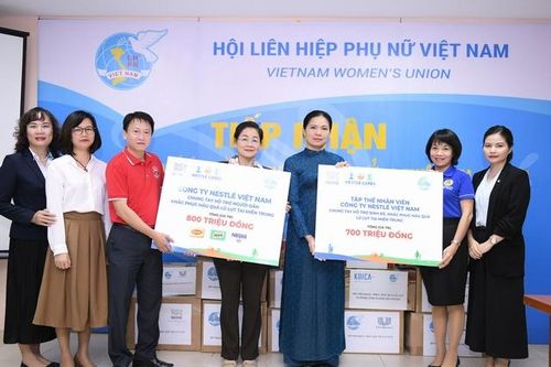 Nestlé Việt Nam chung tay hỗ trợ đồng bào miền Trung