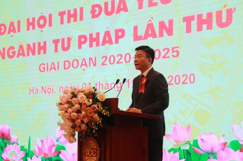 Ngành Tư pháp nguyện phấn đấu vì nước Việt Nam thịnh vượng, dân chủ, công bằng, văn minh