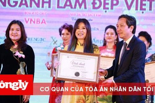 NTMT Minh Phương gây dấu ấn nổi bật tại cuộc thi 'VNBA-BEAUTY AWARDS 2020'