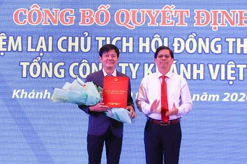Ông Lê Tiến Anh tiếp tục giữ chức Chủ tịch Hội đồng Thành viên Tổng công ty Khánh Việt