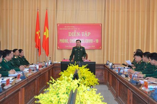 Học viện Lục quân chung sức cùng các đơn vị trong toàn quân thực hiện tốt công tác phòng, chống dịch Covid-19