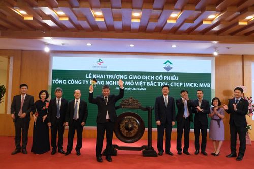 105 triệu cổ phiếu Tổng công ty Mỏ Việt Bắc TKV- CTCP chính thức niêm yết tại HNX