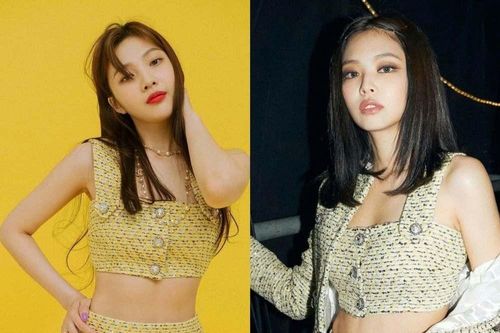 Joy nhiều lần diện váy áo giống Jennie, Lisa