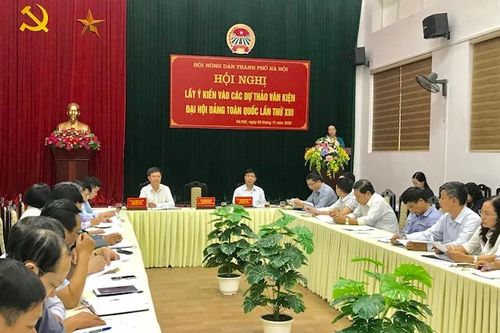 Hội Nông dân Hà Nội lấy ý kiến góp ý Dự thảo các văn kiện Đại hội XIII của Đảng