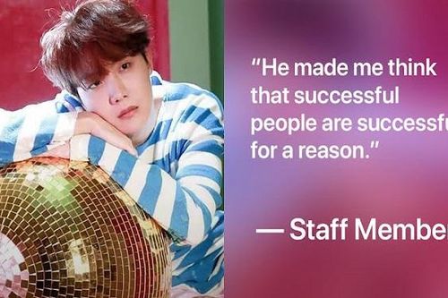 Nhân viên tiết lộ tính cách ngoài đời thực của J-Hope BTS