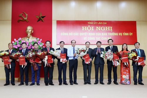 Điều động, phân công nhân sự chủ chốt 2 Thành ủy, Tỉnh ủy