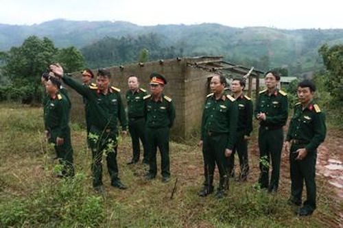 Triển khai các chế độ chính sách cho bộ đội bị thiệt hại do mưa lũ