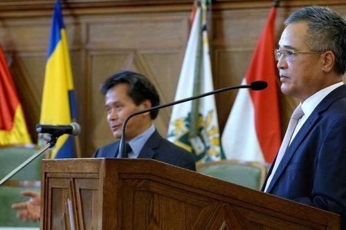 Kỷ niệm 70 năm thiết lập quan hệ ngoại giao Việt Nam-Hungary tại thành phố Debrecen, Hungary