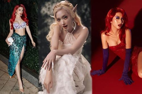 Loạt mỹ nhân Việt siêu quyến rũ trong loạt tạo hình dịp Halloween