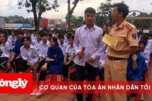 Thái Nguyên: Trên 1.700 cán bộ, giáo viên và học sinh được tuyên truyền về an toàn giao thông