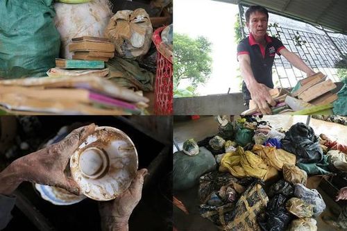 Sau lũ, bùn non đặc quánh bủa vây tâm lũ ở Nghệ An