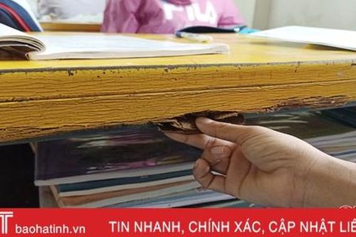 Nhiều trường học ở Hà Tĩnh thiếu cơ sở vật chất sau lũ