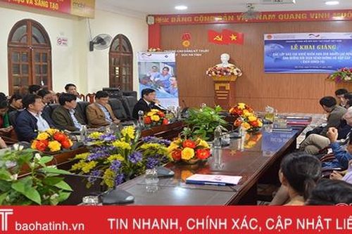 200 lao động Hà Tĩnh bị ảnh hưởng dịch Covid-19 được học nghề miễn phí