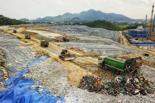 Các bãi rác ở Hà Nội đều đang quá tải