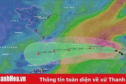 Thanh Hóa chủ động ứng phó với bão Goni