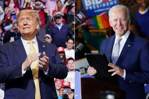 Trước ngày bầu cử, ông Biden dẫn trước ông Trump với khoảng cách lớn