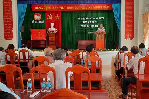 Đại biểu HĐND tỉnh Khánh Hòa tiếp xúc cử tri huyện Diên Khánh