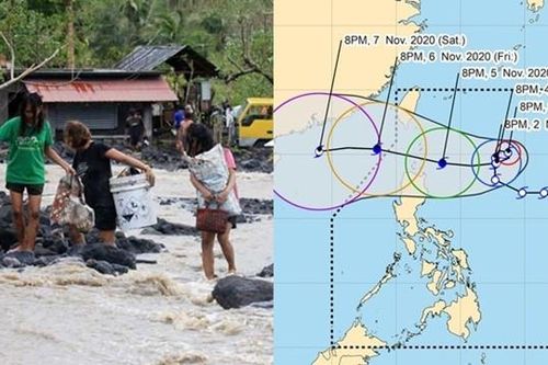 Vừa hạ cảnh báo bão vì Goni đi qua, Philippines lại sắp nâng cảnh báo khi Siony tiến vào
