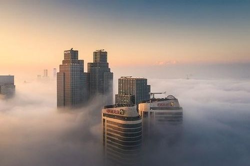 Ảnh cảnh quan thế giới chìm trong sương tuyệt đẹp