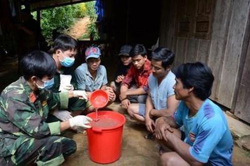 Chủ động phòng, chống dịch bệnh sau mưa lũ