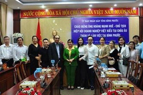 Bình Phước thiết lập cầu nối thúc đẩy xuất khẩu hàng hóa đến thị trường châu Âu